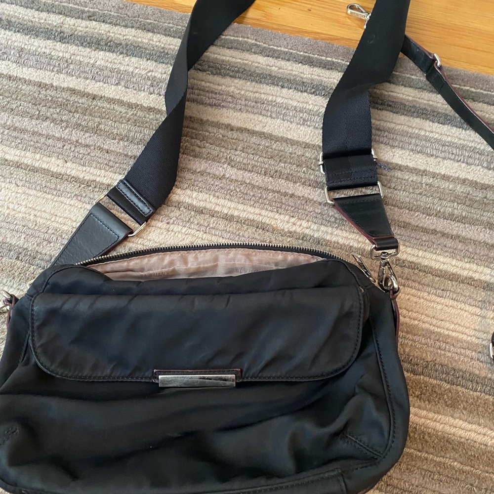 !!!! MZ WALLACE Black BEDFORD*** across body/ shoulder bag. RARE